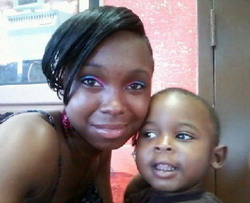 Mone't and her son