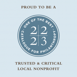 2022-2023 Catalog for Philanthropy seal